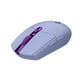 thumbnail image 3 of Mouse Inalambrico Gamer 6 Botones G305 Morado, 3 of 5