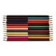 thumbnail image 2 of Set Lapiz Bicolor Doble Punta 12 Lapices 24 Colores Escolar, 2 of 2