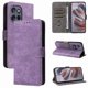 thumbnail image 5 of Funda Billetera para Motorola MOTO S50 5G con Soporte - Cartera de Cuero con Ranuras Morado, 5 of 5