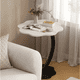 thumbnail image 3 of Mesa Lateral Tipo C Moderna Para Sofá Y Living Marrón, 3 of 3