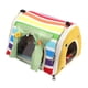thumbnail image 5 of Casa Nido de Pájaros, caja decorativa para cría de loros, fácil de instalar, hamaca colgante, escondite para periquitos, cacatúas, animales pequeños Grande, 5 of 5