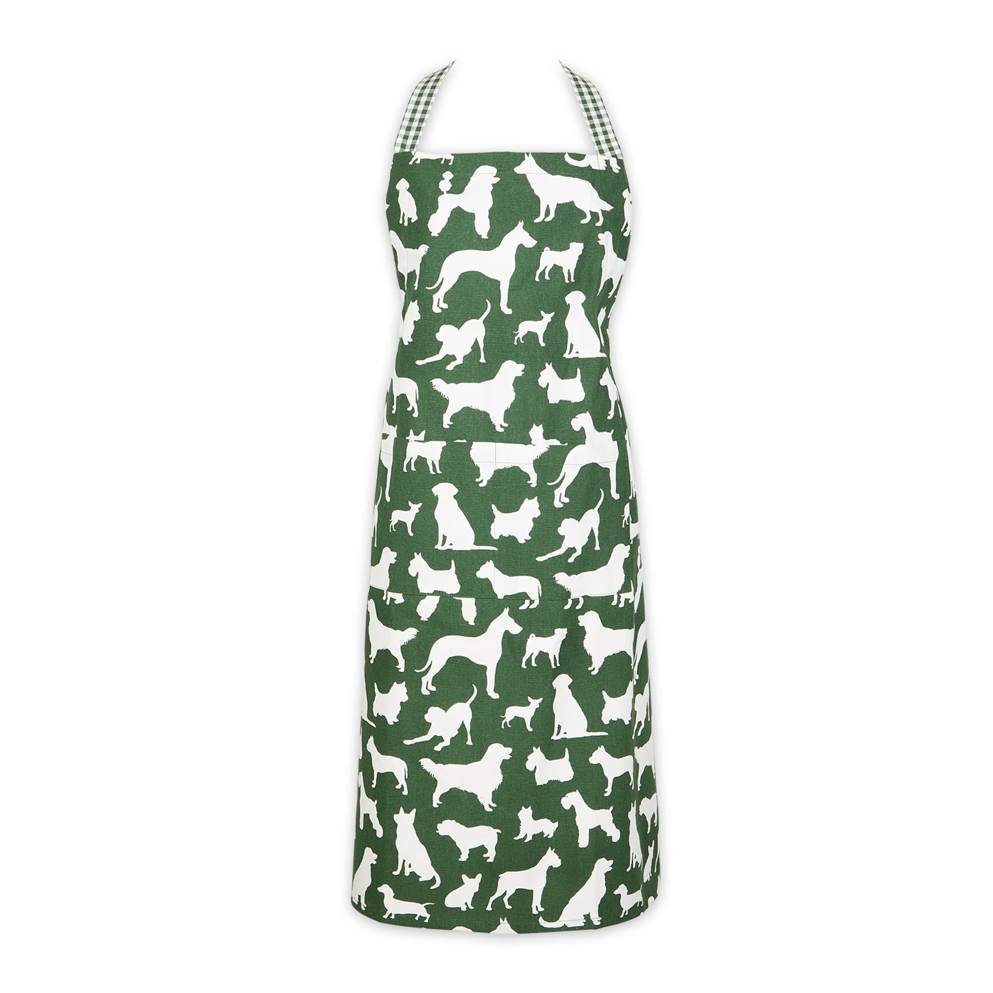 Delantal Dii Ajustable Con Bolsillos Grandes 89x71 Cm Estampado De Perros