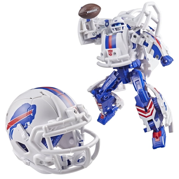 Figura Transformers Blizz-Herd de 14 cm de los Buffalo Bills de la NFL