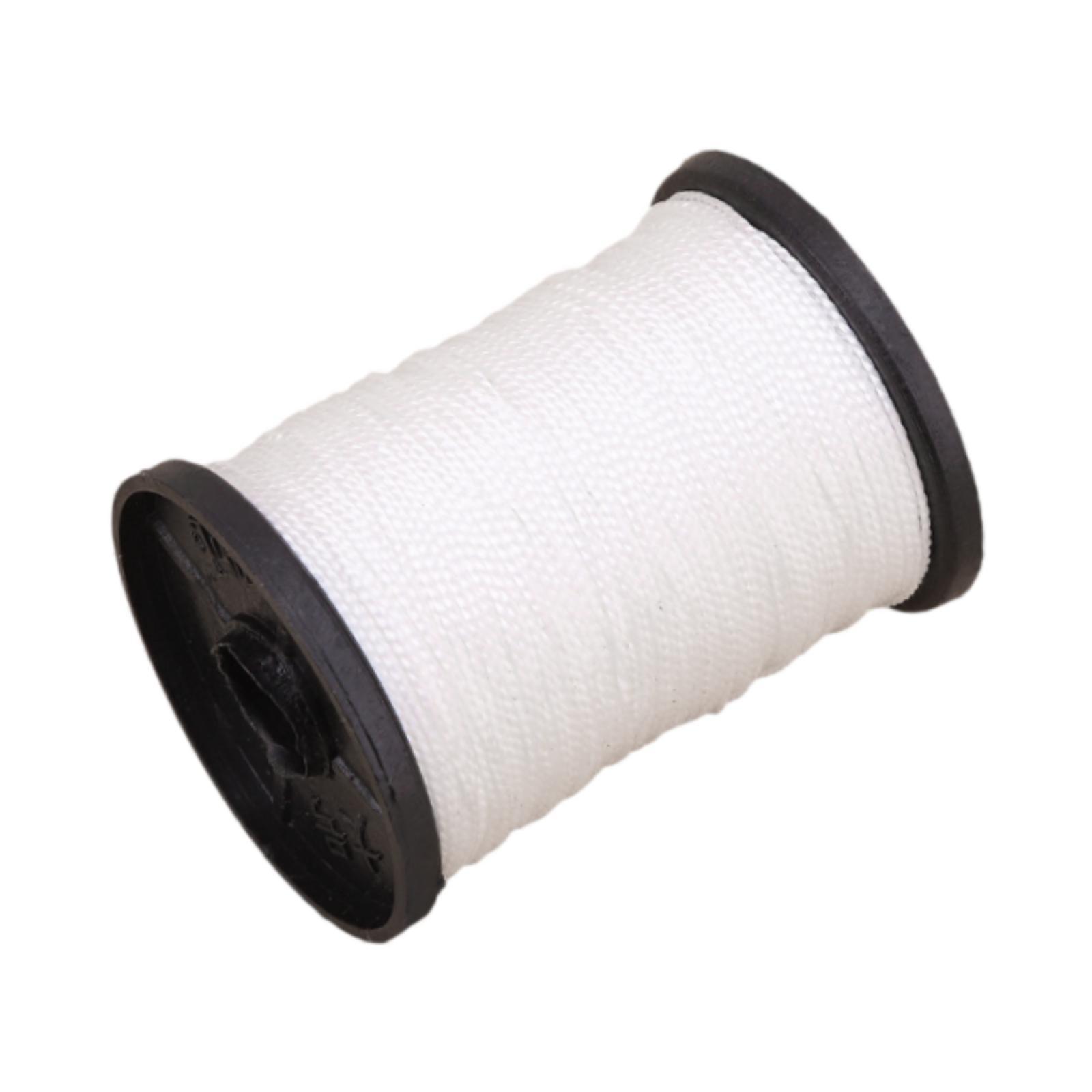 Ioensy - Hilo Para Atar Moscas, Suministros Para Atar Moscas, Reparación De Libros, Encuadernación, Proyectos De Bricolaje, Blanco