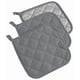 thumbnail image 1 of Colección Potholder DII Basic Terry, 100% algodón, gris, 3 piezas, 1 of 8