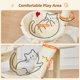 thumbnail image 5 of Cat Tree Taoqimiao MS029SM para gatos de interior con 98 cm de altura, 5 of 8