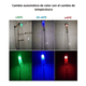 thumbnail image 4 of Cabezal Ducha Mango Luz Led Rgb Filtro Ahorro Purifica Agua, 4 of 4
