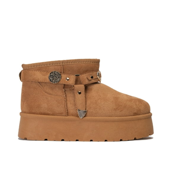 Botín Mujer Camel Cefira