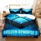 thumbnail image 1 of Game Frozen Synapse Bedding Set Single Twin Full Size Bed Set Adult Kid Bedroom Duvet cover Sets Anime Bed Sheet Set Bed Sheets, 1 of 5