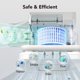 thumbnail image 4 of Extractor de baño con mineral de luz en 100 m³/h, 1,5 tonos, 4 of 9