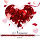 thumbnail image 4 of Guirnalda CCINEE con forma de corazón rojo para el Día de San Valentín, 10 m, 4 of 6