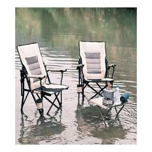 Myl Todo Para El Hogar - Silla De Playa O Camping Picnic Con Porta Vasos