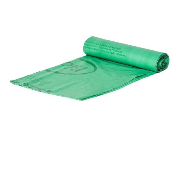 Bolsa de basura BioBag The Original, compostable, 33 galones, 120 unidades