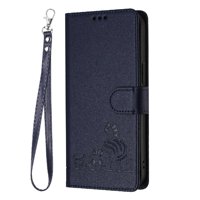 Funda Tipo Cartera Foxdock Para Samsung Galaxy Xcover7 Con Soporte, Ranuras, Rfid, Diseño De Gato