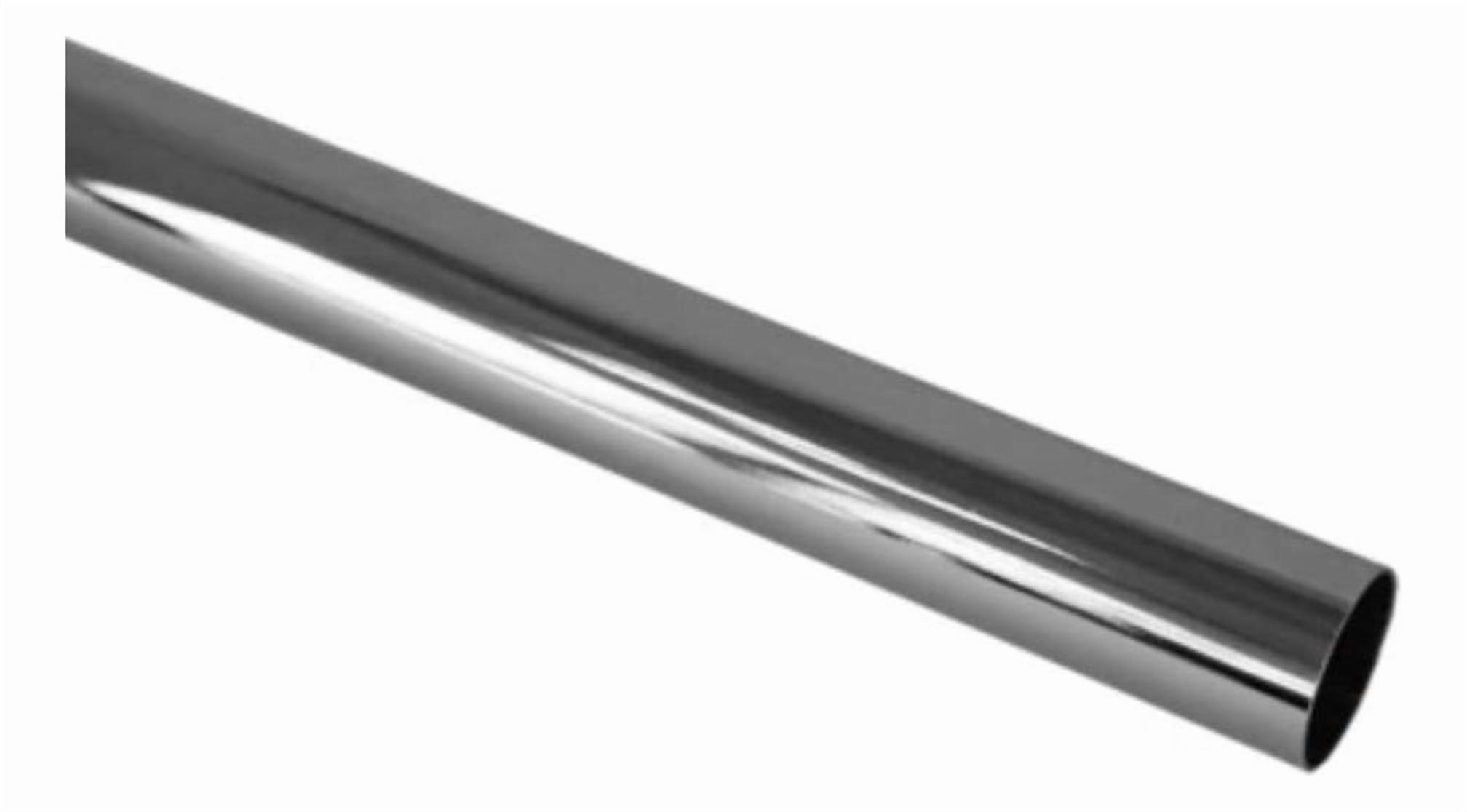 Barra Cortina De Baño 1'' Acero Inoxidable 2 Metros Dvp