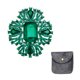 thumbnail image 1 of Broche de Cristal y Piedras de Imitación Vintage Uxcell para Mujeres, Broches de Solapa de Flor de 2.6 Pulgadas, 1 of 6