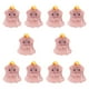 thumbnail image 1 of 10 Miniestatuas De Resina Luminosas, Bonitos Adornos Para Estantería De Mesa De Jardín, 2,5 X 2,7 Cm, Cerdo Rosa, 1 of 5