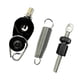 thumbnail image 3 of Juego De Tambor Tensor De Resorte De Pedal Resorte Para Reemplazo De Tambor De Bajo Piezas De Bricolaje Negro, 3 of 5