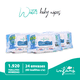 thumbnail image 2 of Pack 24 Toallitas Húmedas 99.9% Agua, 80 Unidades C/u,, 2 of 6