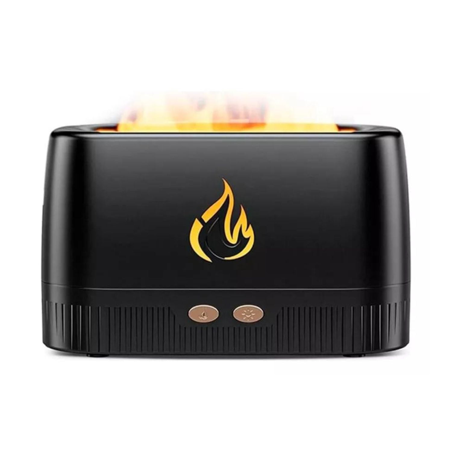 Disparo - Humidificador Purificador De Aire Efecto Llamas Hogar Negro