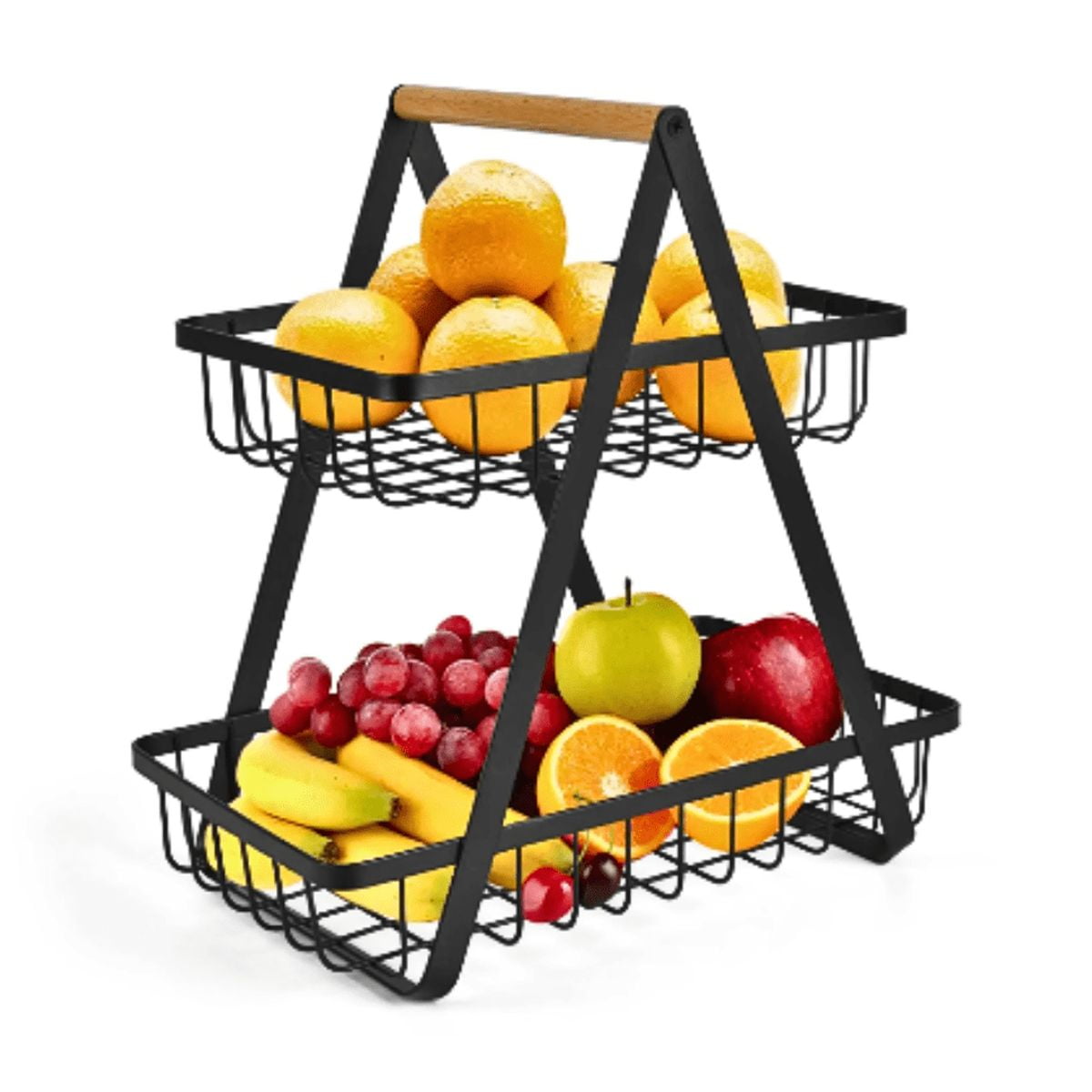 Genérico - Organizador Multifuncional De Frutas Y Verduras 2 Niveles