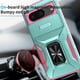 thumbnail image 3 of Funda Armada para Google Pixel 8 con Tapa Deslizante y Soporte Magnético Giratorio Verde, 3 of 5