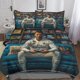 thumbnail image 1 of Cristiano Ronaldo Premium Hidden Zipper Closure Duvet Cover Set - Vibrant 3D Print Microfiber Sports Bedding, Complete 3-Piece Set with Pillowcases, Perfect for Boys And Girls King, 1 of 3