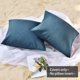 thumbnail image 2 of PiccoCasa 2 Pcs Fundas de Cojín Impermeables, Decorativas Azul Oscuro 45 x 45cm/18" x 18", 2 of 7