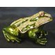 thumbnail image 1 of Rana decorativa de metal plateado Feng Shui Import con cristales, 1 of 1