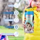 thumbnail image 5 of Botella de Agua Infantil Desmarcar La Señorita Polly Azul 12 Oz, 5 of 6