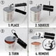 thumbnail image 5 of Abridor de latas manual Zulay Kitchen con abrebotellas, color negro, 5 of 6
