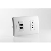 Rema - Enchufe Usb 1.5 A 5V + Enchufe Hembra 10 A 250V - Marfil