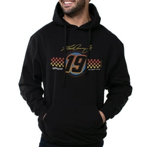 Delsol - Sudadera Con Capucha Nascar - Martin Truex Jr - Negro De Para Hombre - Camiseta (L)
