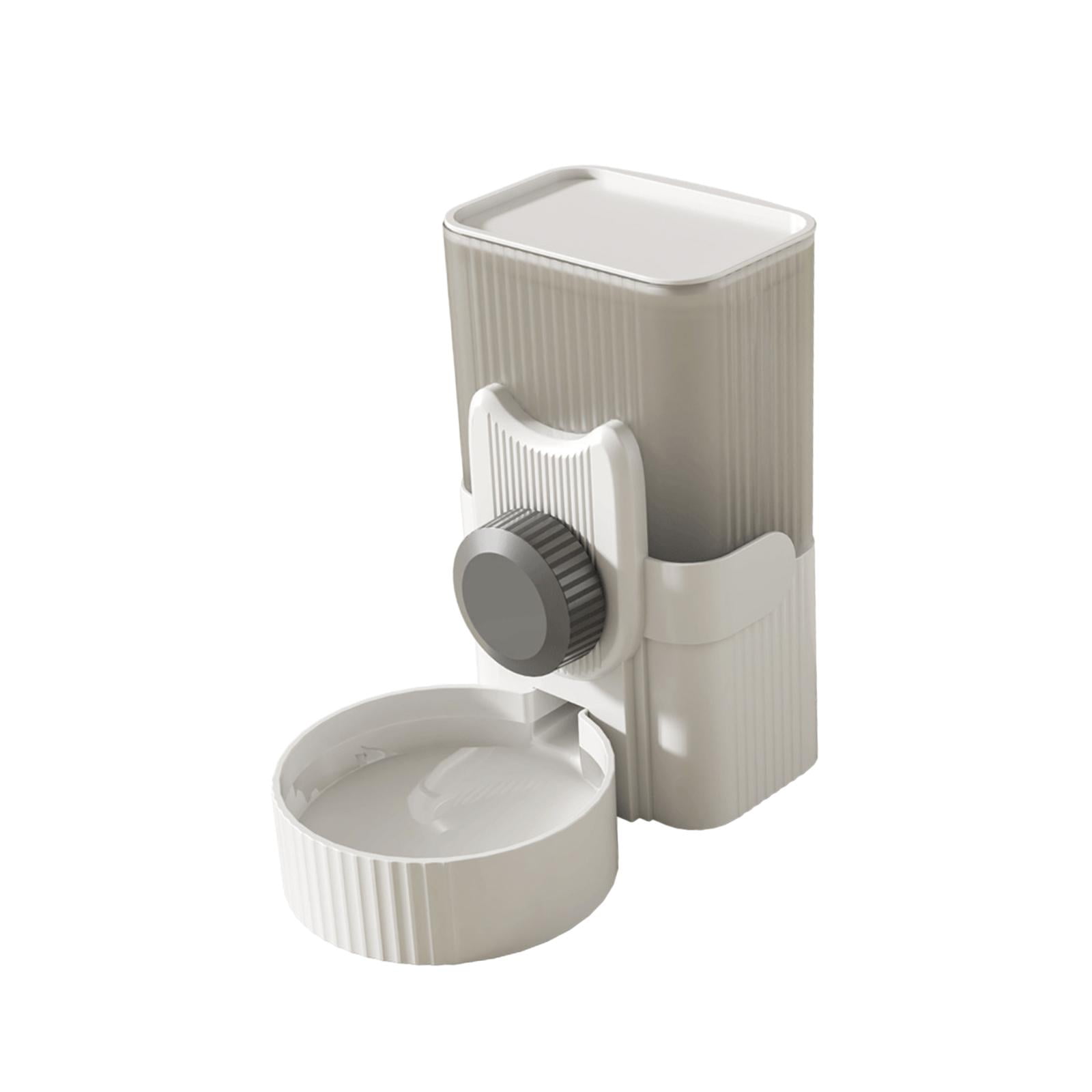 Dispensador De Agua Automático Colgante, Plato De Agua Para Animales Pequeños, Gatito, Hámster, Gris