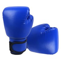 Ioensy - Guantes De Boxeo Para Niños Y Adultos, Guantes De Kickboxing De Combate Muay Thai De Cuero Pu