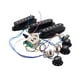 thumbnail image 4 of Pastillas para guitarra eléctrica Tres pastillas individuales Interruptores Mástil y puente Pastilla pasiva para guitarra eléctrica ST Piezas Accesori Negro, 4 of 5