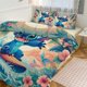 thumbnail image 1 of Stitch Print Bedding Set Pattern Duvet Cove Set 3 Pieces 1 Quilt Cover And 2 Pillowcases for Women Men Teens, 1 of 5