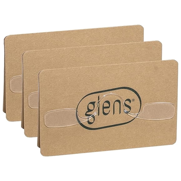 Lentes de Lectura glens Sin Montura Ultra Delgados +3.0 Paquete de 3