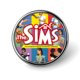 thumbnail image 1 of Los Sim-Theme Round Button Badge: Premium Metal Construction, Ideal for High-End Events 2.8 cm, 1 of 6