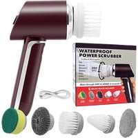 Tecnofonia - Fregadora Eléctrica Giratoria Resistente Al Agua Y Sin Cable