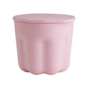 Ioensy - Herramienta De Limpieza De Brochas De Maquillaje Portátil Soporte De Secado De Brochas Suministros De Belleza Rosa