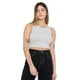 thumbnail image 1 of Polera Mujer Sin Mangas Crop Gris Melange Corona, 1 of 5