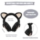 thumbnail image 4 of Orejeras de gato cálidas de invierno para mujer, lindas orejeras de gato, diadema de piel sintética para exteriores, 4 of 5
