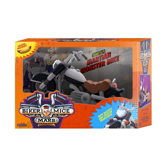 Moto monstruo marciana de Throttle de Biker Mice From Mars