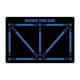 thumbnail image 3 of Alfombrilla De Entrenamiento Para Pasos De Fútbol, Accesorios De Fútbol, Alfombrilla Para Puerta De Fútbol Para Ni?os, Color Azul, 3 of 5