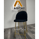 thumbnail image 4 of Silla de Bar Elegante Deluxe Terciopelo - Negro, 4 of 5