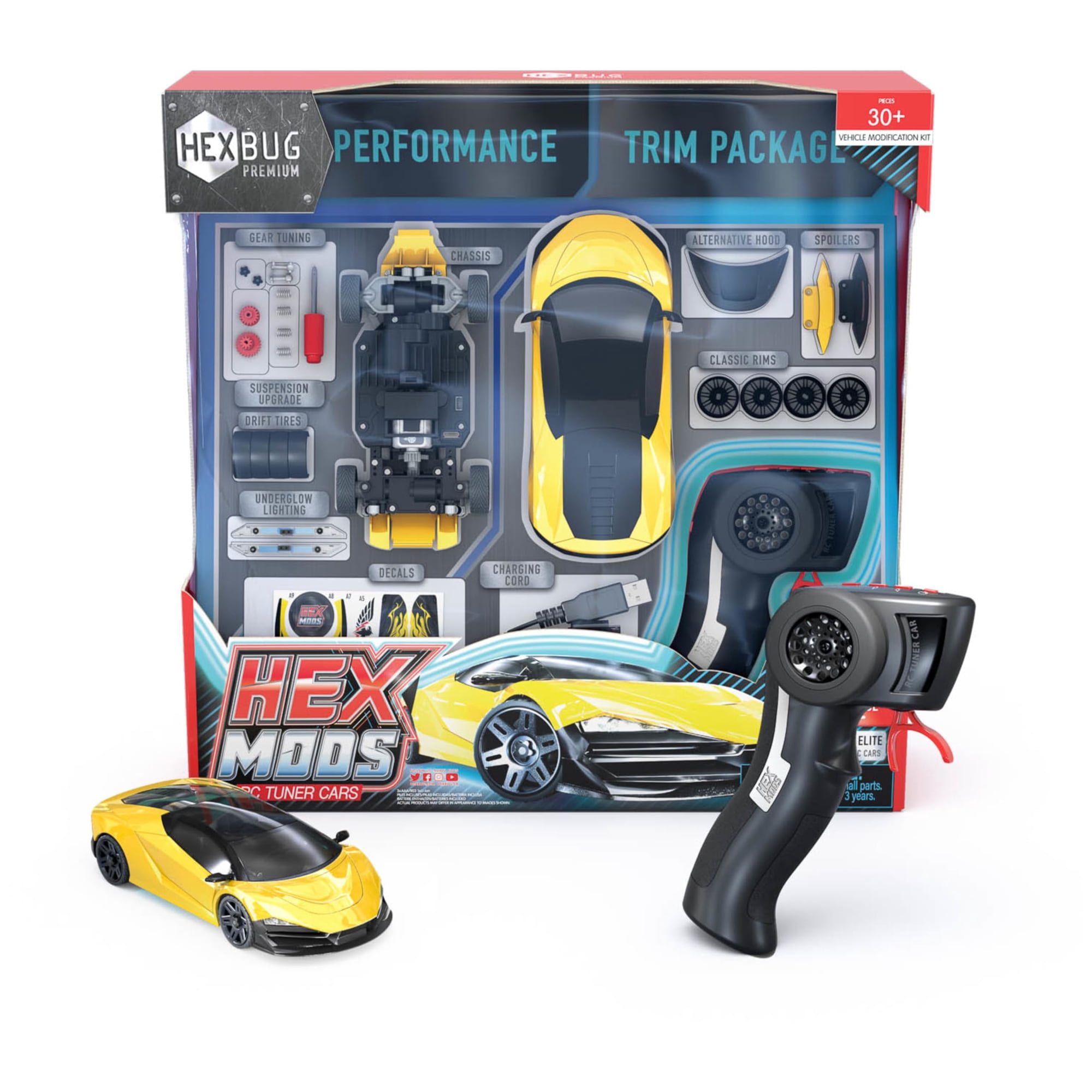 Coche De Control Remoto Hex Bots Hexmods Pro Series Recargable