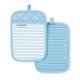 thumbnail image 1 of KitchenAid Albany Manopla para Ollas Juego de 2, Terciopelo Azul, 17,8 cm × 25,4 cm, 1 of 5