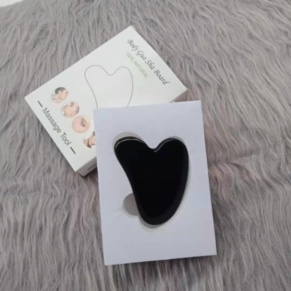Natural Jade Scraper Gua Sha Board Massage Rose Quartz Jade Guasha Stone For Face Neck Skin Lifting Beauty Health Massage Tools