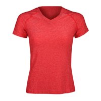 Andesland - Polera Dry Fit Manga Corta Deportiva Cuello V Mujer